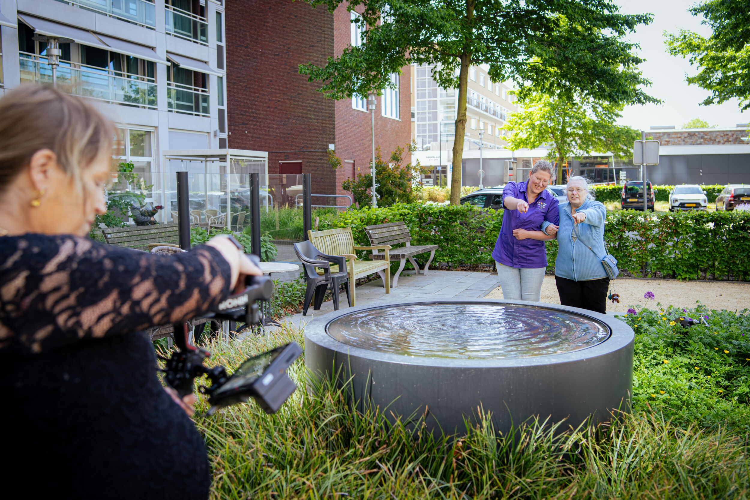 Behind de scenes foto Revidus